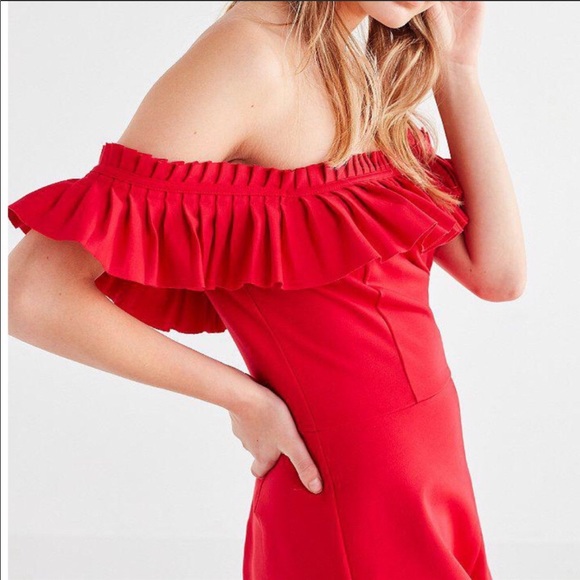 ☘️3 for $25 SALE! ☘️ Urban Outfitters Red Romper - Picture 2 of 5